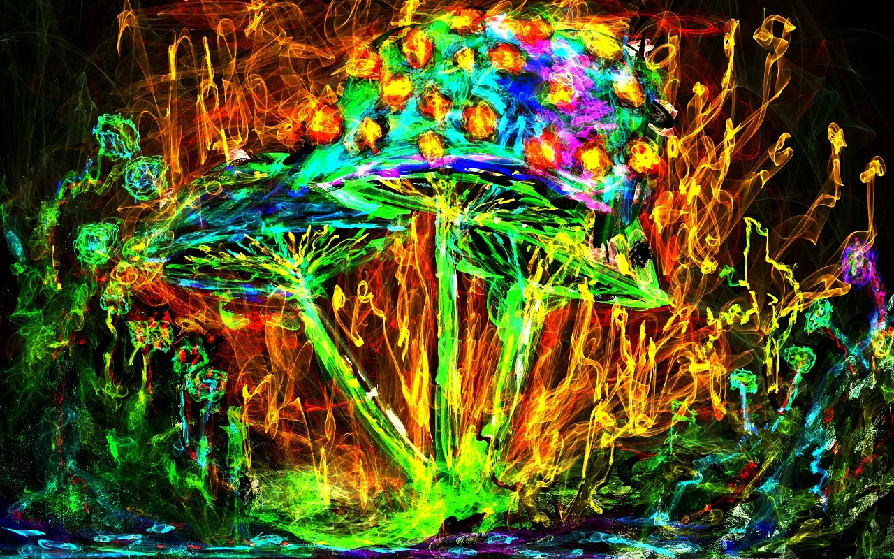 "shrooms" fractal image by pat197. HD Wallpapers, posters